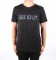 Preview: Serious Logo T Shirt Black