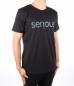 Preview: Serious Logo T Shirt Black