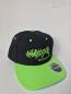Preview: Swift Rock Two Tone Snapback Logo Cap Lime - Black