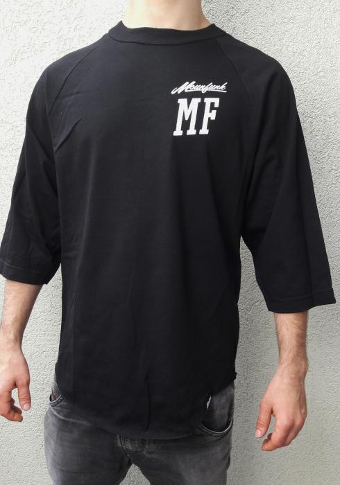 Mounfunk Baseball Shirt Schwarz