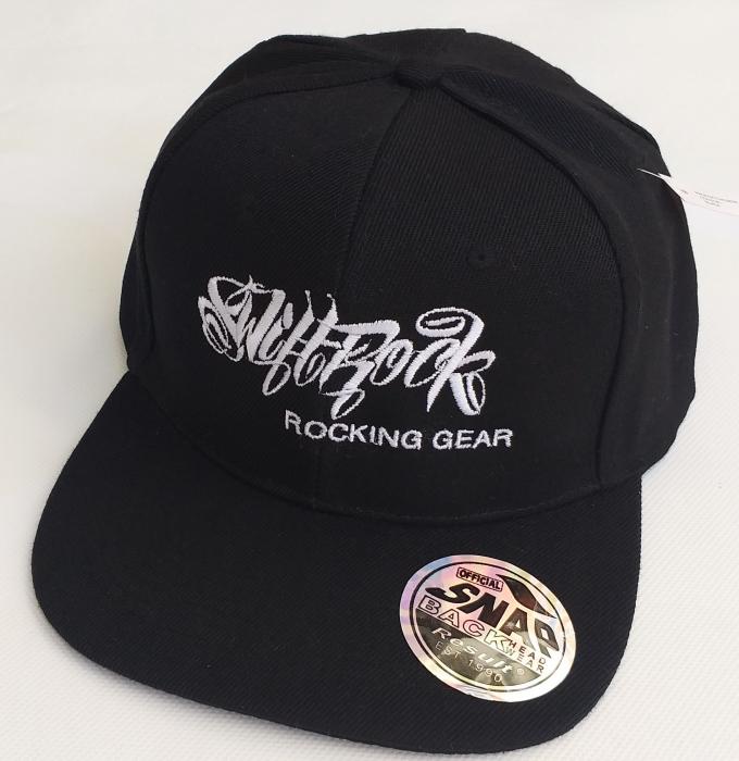 Rocking Gear Snapback Logo Cap Schwarz Kids Size