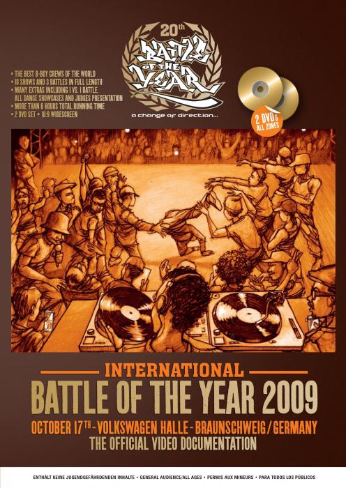 Battle of the Year International 2009 DVD