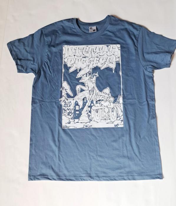 Swift Rock Shop Logo T Shirt Stars White
