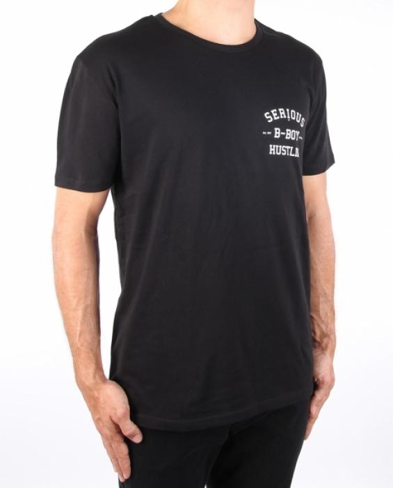 Serious 01 Tee Black