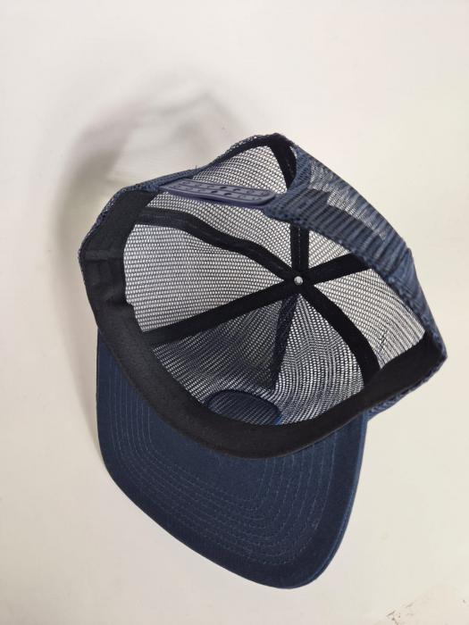 Preview: SR Full Mesh Circle-Patch Snapback Cap Navy