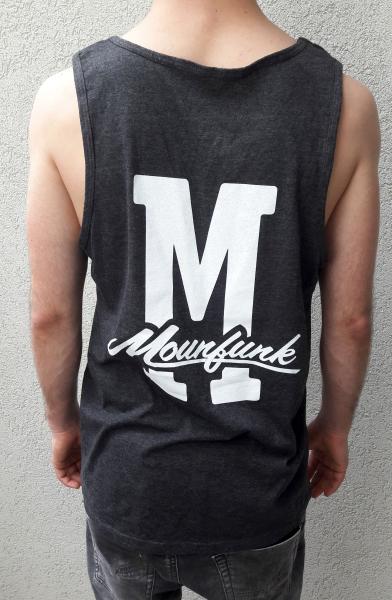 Mounfunk  Mens Tank Top Charcoal