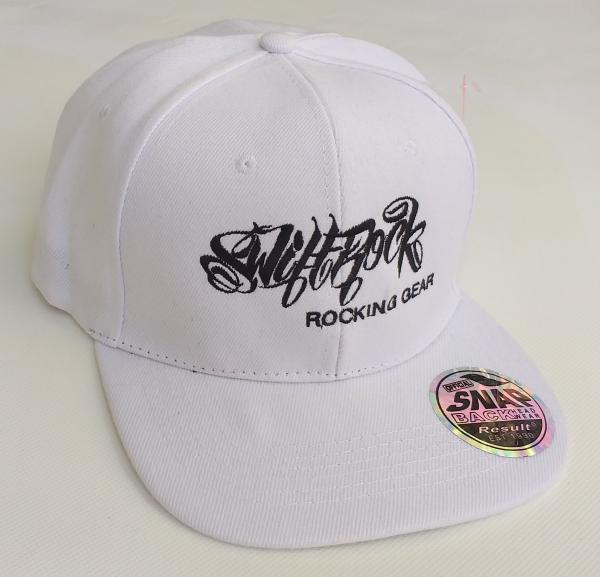 Rocking Gear Snapback Logo Cap Weiß