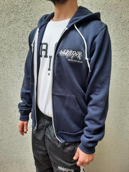SwiftRock RockingGear Zip Hoody Super Fat Black