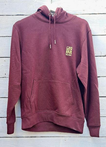 Tatort Hawaii Hoodie Sun & Waves Maroon