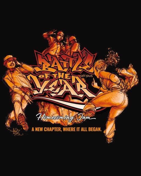 Battle of the Year - Homecoming Tee Black