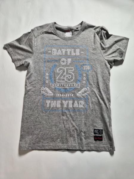 Battle of the Year 25 Years Tee Grey