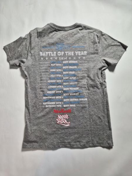 Battle of the Year 25 Years Tee Grey