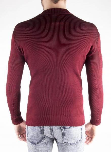 Serious Premium Mockneck Burgundy Maroon