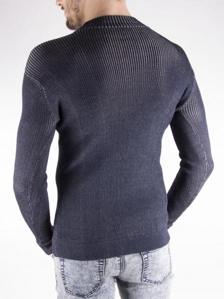 Serious Premium Mockneck Navy Blue