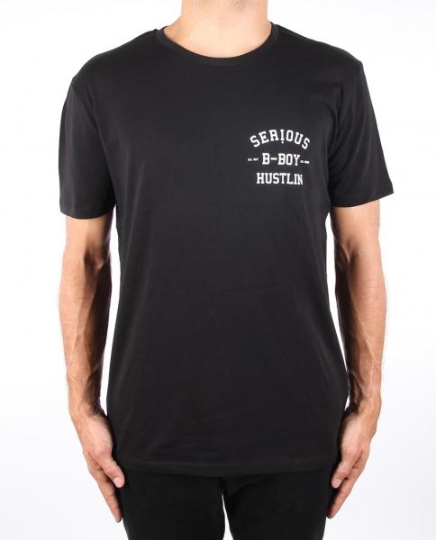 Serious 01 Tee Black