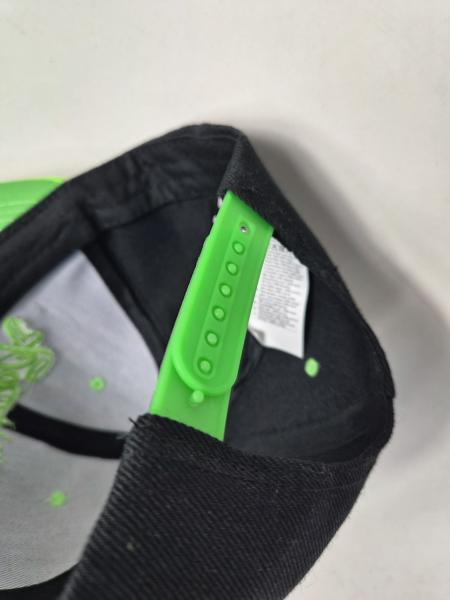 Swift Rock Two Tone Snapback Logo Cap Lime - Black